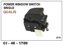 Power Window Switch Single Qualis Vehicle Type: 4 Wheeler