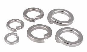 Spring Washer - Spring Steel, Inner Diameter: 5-20 Mm, Outer Diameter: 10-30 Mm, Thickness: 1-3 Mm | Corrosion Resistance, Easy Installation, Vibration Resistance, Secure Fastening, Load Distribution