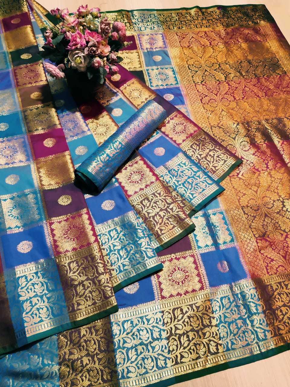 Breathable Paithani Patola Silk Saree