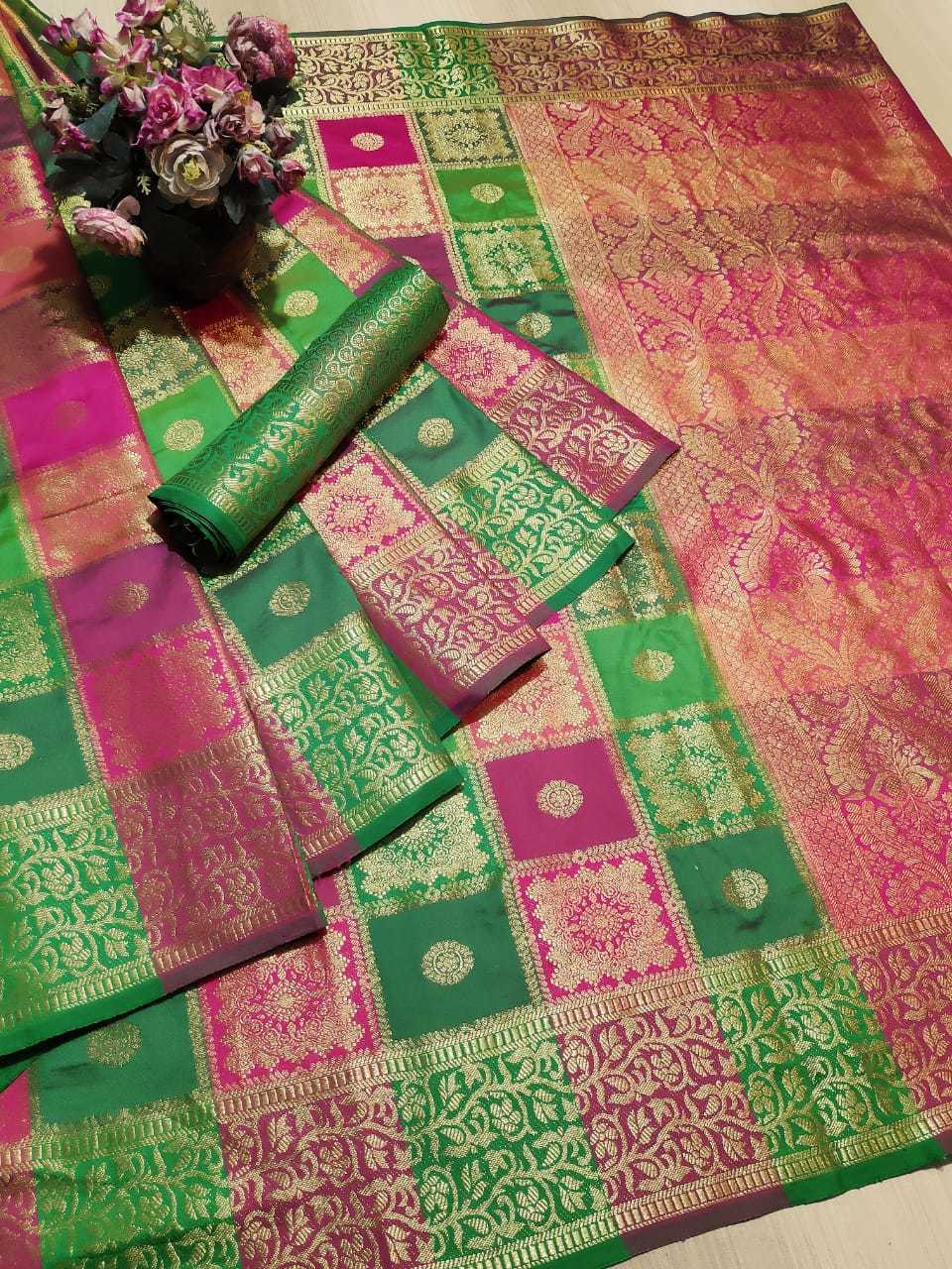 Breathable Paithani Patola Silk Saree