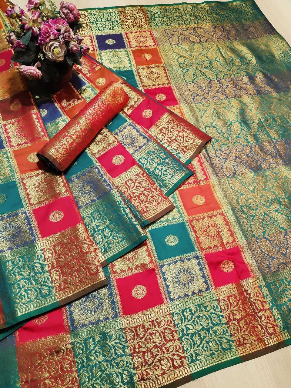 Breathable Paithani Patola Silk Saree