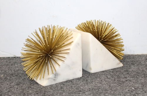 Starbrust Flower Bookend set of 2