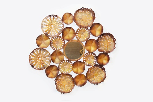 Silver Metal Wall Art