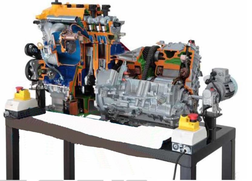 Engine Cut Section Model