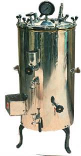 Autoclave Vertical Double Walled