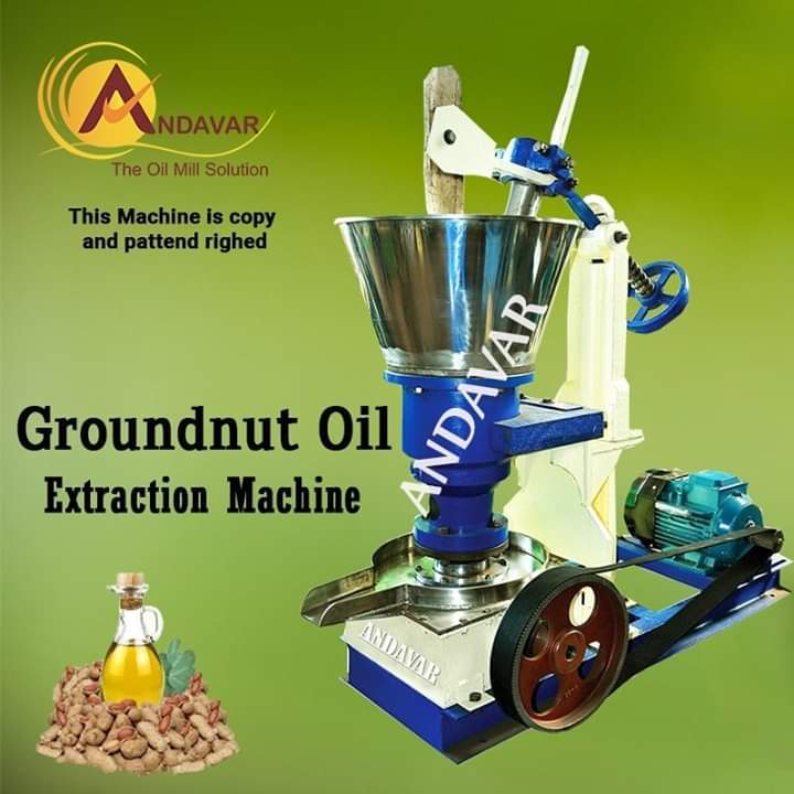 Semi-automatic Oil Seeds Crushing Machine