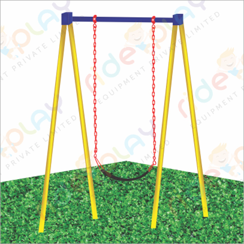 Steel Single Seater Park Swing