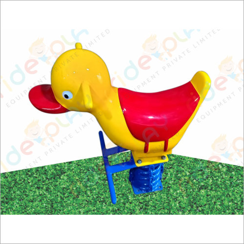 Steel With Pvc Duck Spring Rider