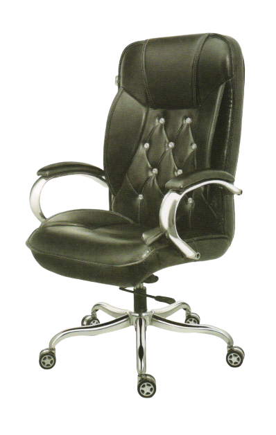 Black Bms-1012 Revolving Director Chair