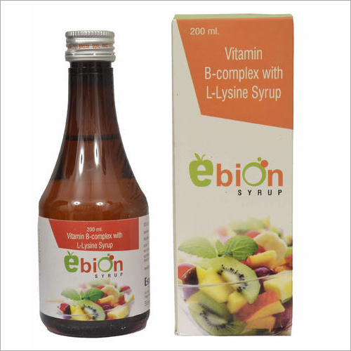 Liquid Vitamin B Complex With L-Lysine Syrup