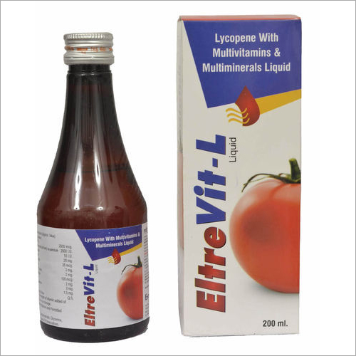 Liquid Lycopene With Multivitamin Multiminerals Syrup