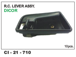 Rc Lever Assy Dicor LH/RH - High-Performance Alloy Material, Compatible with 4-Wheeler Vehicles | Comes with Warranty for Enhanced Reliability