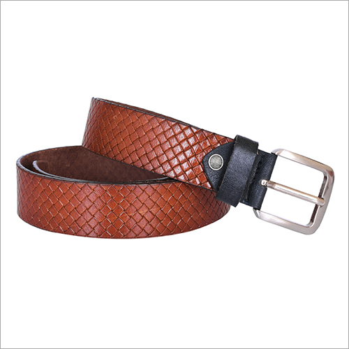 Turkish Leather Belt - Full Grain Leather, 40-50 Inch Length | Brown Color, Silver Plated Zinc Buckle, Formal Style, 39mm Width