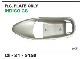 Rc Plate Indigo - Premium Grade Material, 4 Wheeler Compatibility, Warranty Included