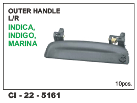 Outer Handle - Left/Right Hand, Indica Indigo | 4-Wheeler Compatible, Warranty Included