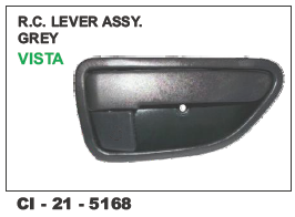 Rc Lever Assembly - Durable Grey Vista Design | Left/Right Hand Compatibility, Warranty Included for 4-Wheeler Vehicles