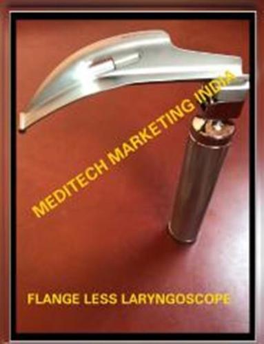LARYNGOSCOPE BLADES FLANGE LESS - Surgical Stainless Steel, Curved Design for Limited Access Procedures | Reusable, Autoclavable, Lightweight, Satin Matte Finish
