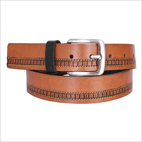 Leather Mens Fancy Belt