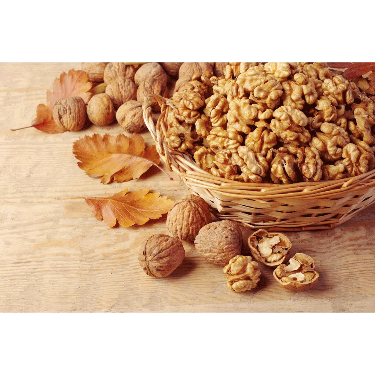 Natural Spicy Monk California Walnuts Kernels, Grade-a Akhrot Giri Rich In Omega-3