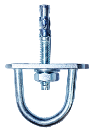 सिंगल वेज फास्टनरों के साथ एमएस हुक