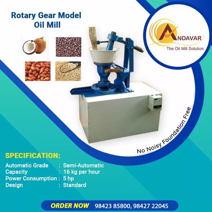 Green Semi-automatic Neem Oil Extractor