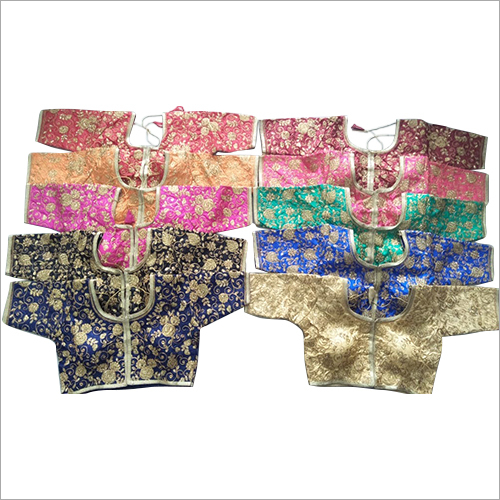 Available In Different Colour Ladies Multi Color Saree Blouse