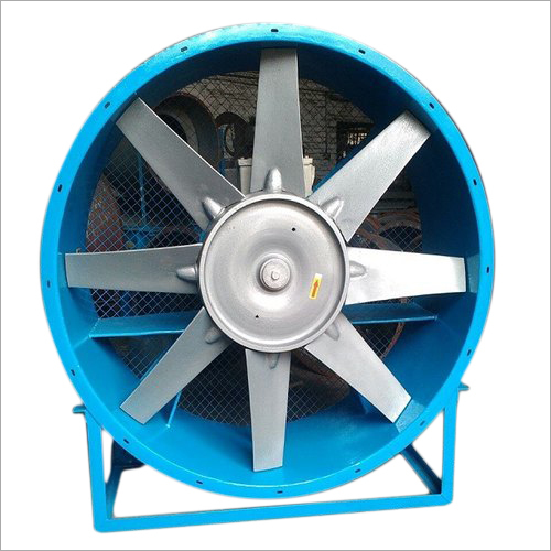 Heavy Duty Industrial Axial Flow Fan - Material: Metal