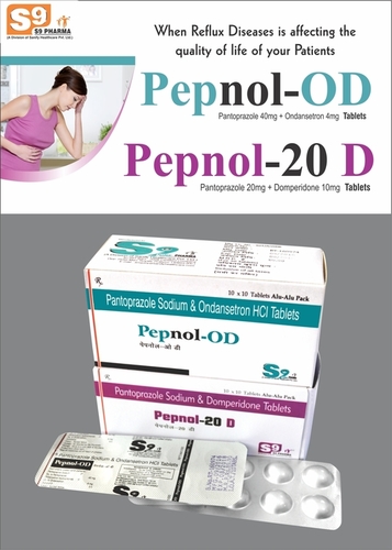 पैंटोप्राजोल 40Ng + Ondansetron 4Mg