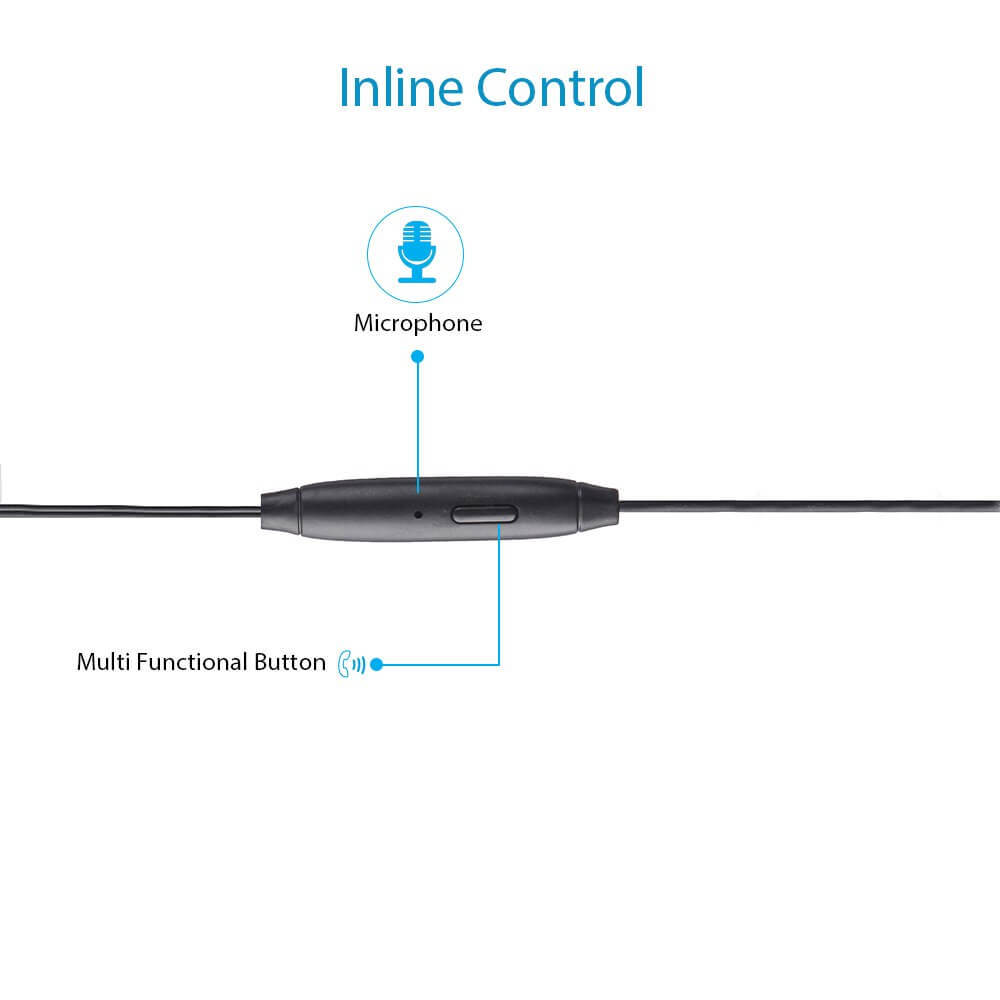 Mad Angle 3.5mm Jack Bluei Earphone Body Material: Flexible Wire