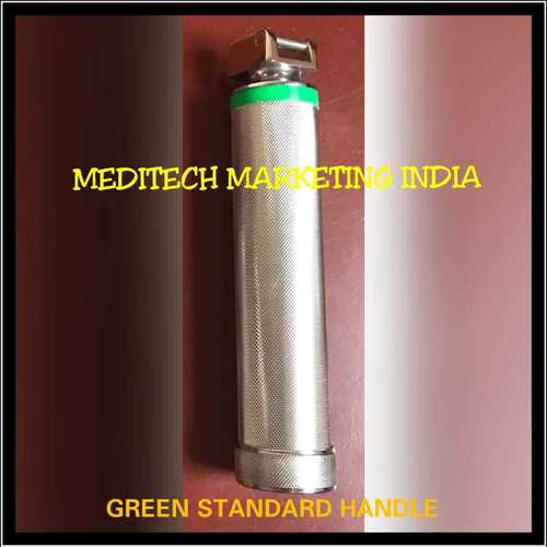Fiber Optic Laryngoscope Green Handle Application: Hospital