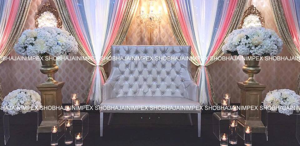 Back Quilted Sofa - Application: Wedding