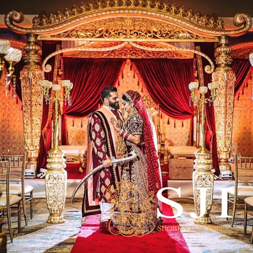 मूंछ वेडिंग मंडप