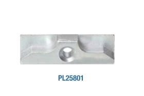 Universal Striker - Durable Heavy-Duty Steel | Versatile Window Fitting, Easy Installation and Adjustment