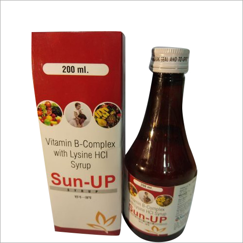 200 ML Vitamin B- Complex With Lysine HCI Syrup