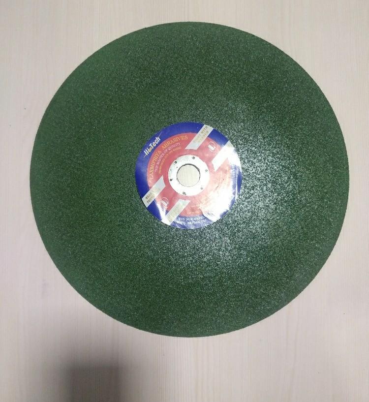 Industrial Reinforced Cutoff Wheels - Aluminium Oxide, 107x1.2x16mm / 180x3x22.23mm / 350x2.5x225.4mm, Brown - High Flexual Strength With Fiber Glass Reinforcement, 25 Pcs Per Corrugated Box