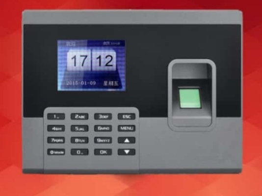 Metal Finger Print Time Attendance Machine