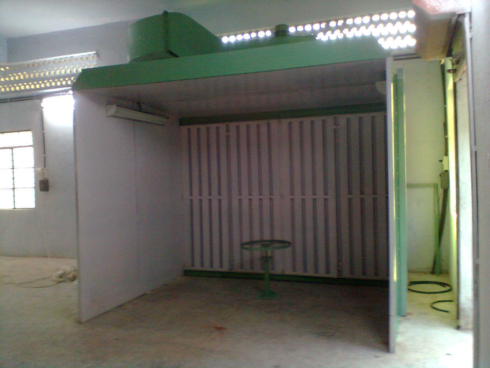 Spray Paint Booth - Customizable Steel Structure | Dryback/waterwash Filtration, Side/down Draft Airflow, Led Lighting, 220v Power, Plc Control System