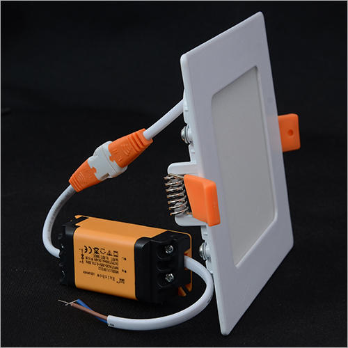 Ceiling Square Led Panel Light - Square Shape, Cool White Color, 50 Hz Frequency | Current/voltage Regulation Driver, Short Circuit Protection, Energy Efficient
