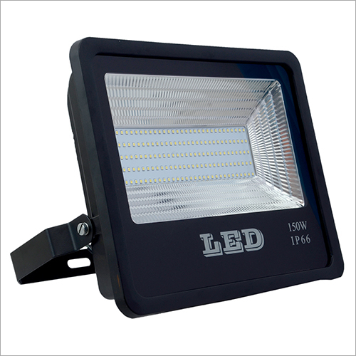 150w Led Flood Light - Ip66 Rated, Cool White Color, High Efficiency | Water And Scratch Resistant, Adjustable Beam Angle For Outdoor Sports Areas