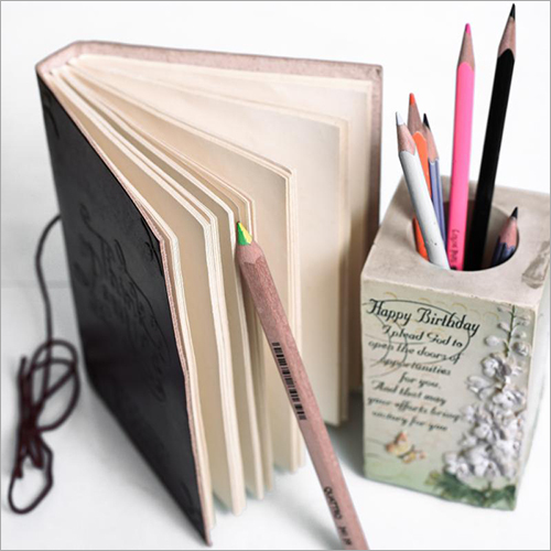 Light Weight Leather Embossed Journal Diary