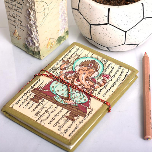 Light Weight Ganesha Printed Journal Diary