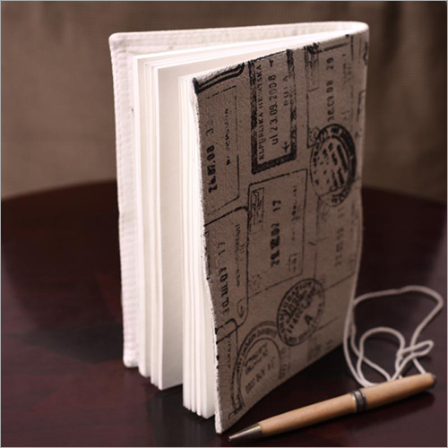 Light Weight Parrot Canvas Fabric Printed Diary