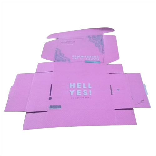 Printed Corrugated Box - Corrugated Paper Material, Custom Size , Ideal For Various Packaging Needs With Attractive Printed Pattern