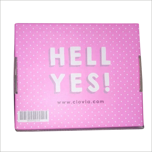 Printed Corrugated Box - Corrugated Paper Material, Custom Size , Ideal For Various Packaging Needs With Attractive Printed Pattern