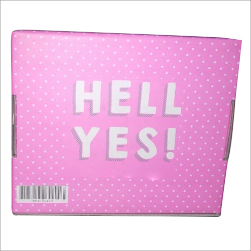 Printed Corrugated Box - Corrugated Paper Material, Custom Size , Ideal For Various Packaging Needs With Attractive Printed Pattern