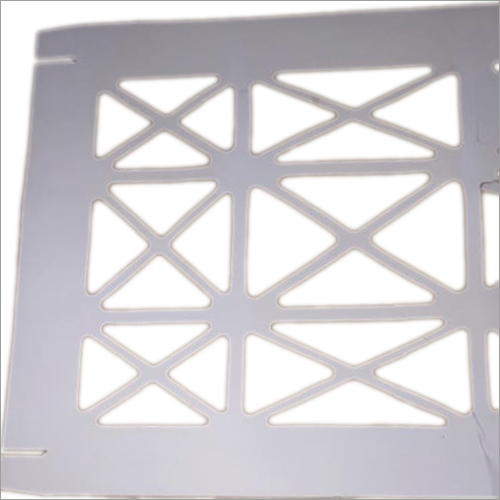 Silver Laser Cut Packaging Paper Jali