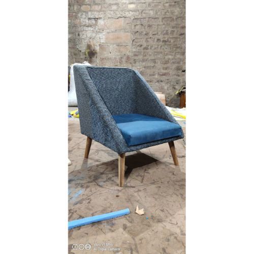 आधुनिक मखमली सोफा चेयर