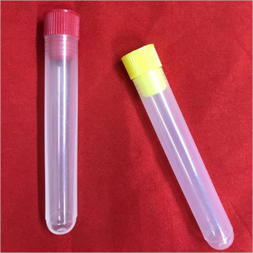 प्रेस कैप के साथ 12 x 75 ट्यूब