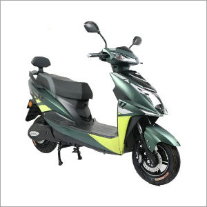 Green Electric Scooter