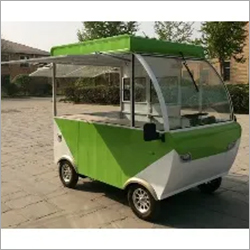 Electric Green Food Truck